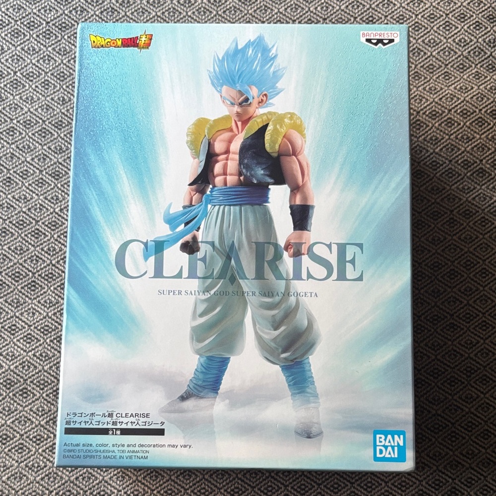 Bandai Dragon Ball Super Saiyan God Super Saiyan Gogeta Figure
